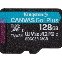 Kingston Canvas Go! Plus microSDXC 128GB 170MB/s - Fast, Reliable Storage for Your Devices!